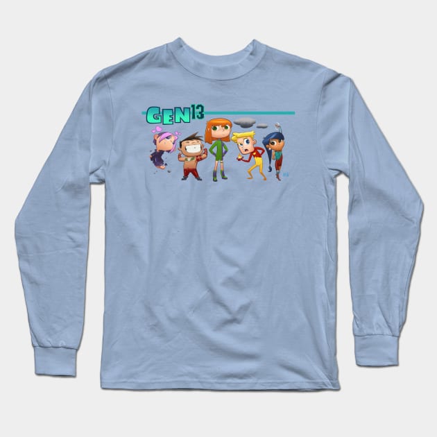 Gen 13 Long Sleeve T-Shirt by TomMcWeeney